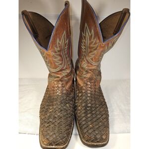 Horse Power Men's Unbeweavable Western Boot - Broad Square Toe - HP1758 Size 8 D